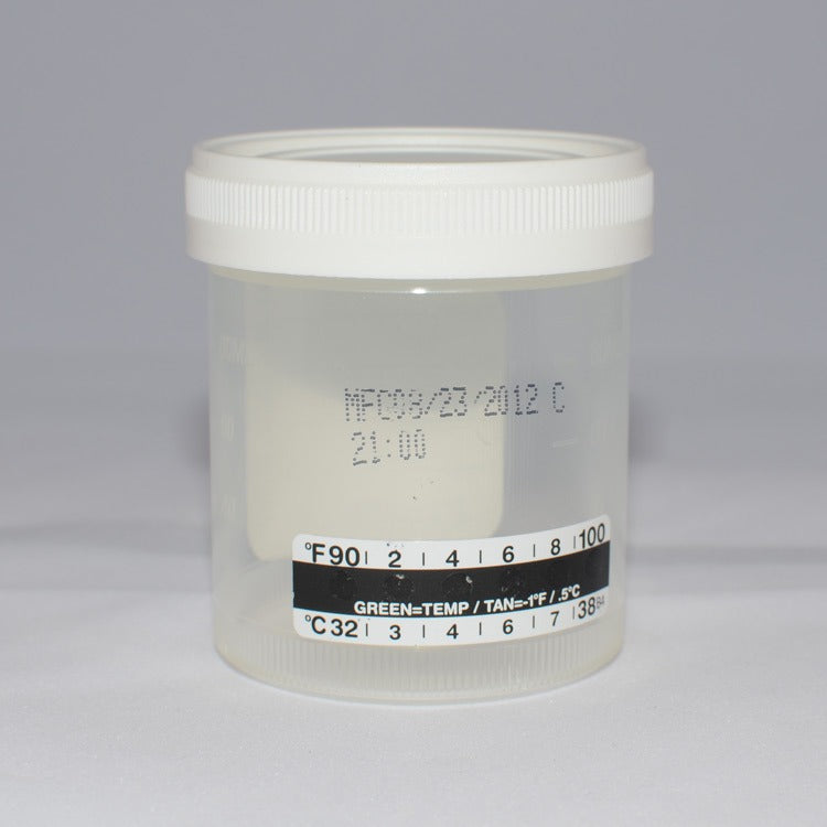 Specimen Sample Cup with Temperature Strip