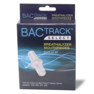 BacTrack Breathalyzer Mouthpieces - 50-Pack