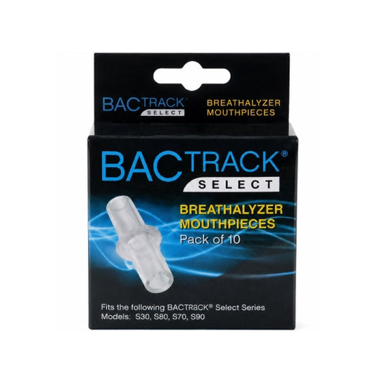 BacTrack Breathalyzer Mouthpieces - 10-Pack