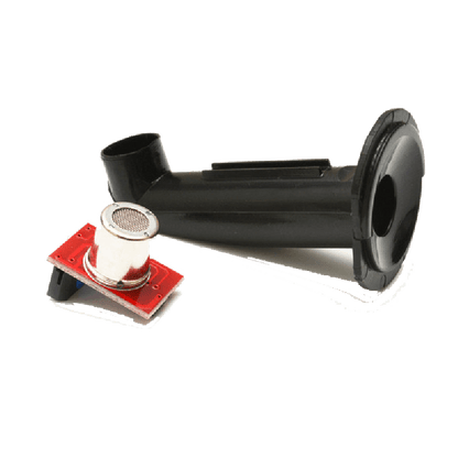 AlcoMate AL6000 sensor module and mouthpiece assembly detail