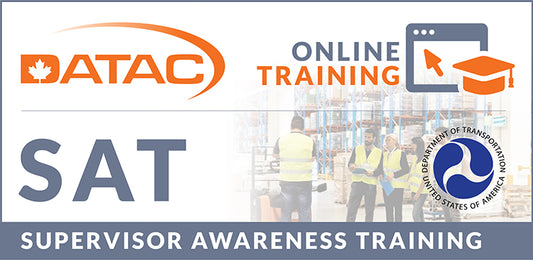 Supervisor Awareness Training (SAT) Online Course by DATAC