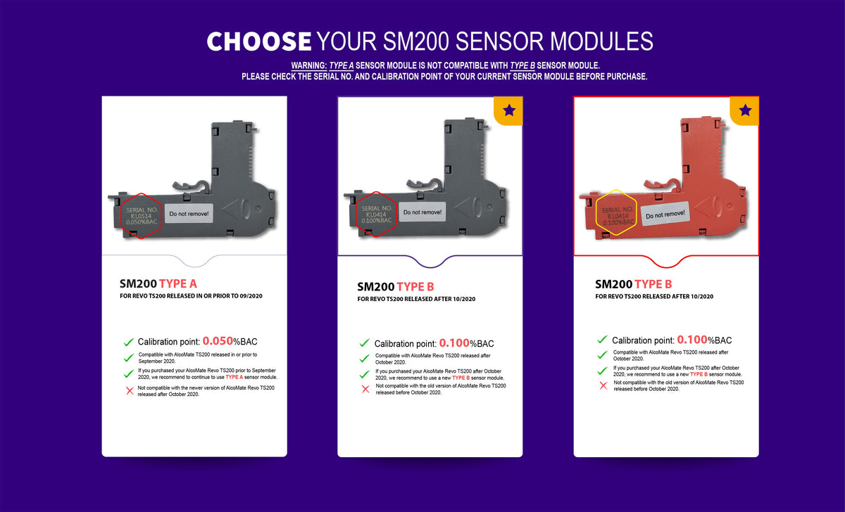 REVO replacement sensor compatibility guide