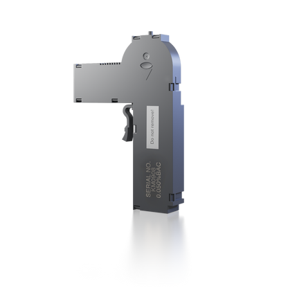 AlcoMate REVO replaceable fuel-cell sensor detail