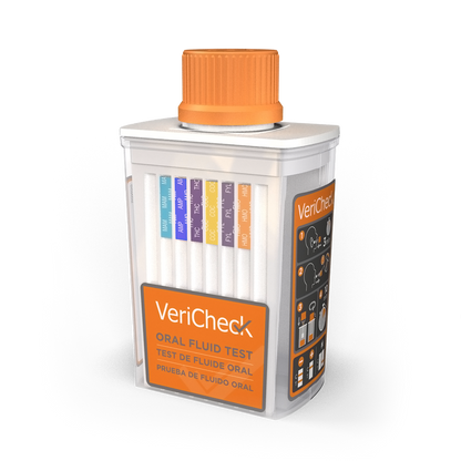 VeriCheck oral fluid screening device — representative manufacturer image